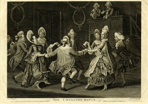 James Caldwell, after John Collet. The Cotillion Dance. 1771. © Trustees of the British Museum