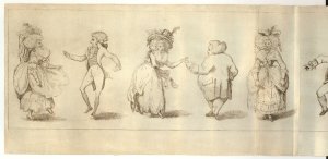 Henry Kingsbury. A Cotilion. [Detail, left hand side]. 1788. © Trustees of the British Museum