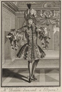 Claude Ballon, one of the most famous danseurs nobles of the early 18th century.