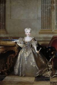 Nicolas Largilliere. The Infanta Mariana Victoria. 1724