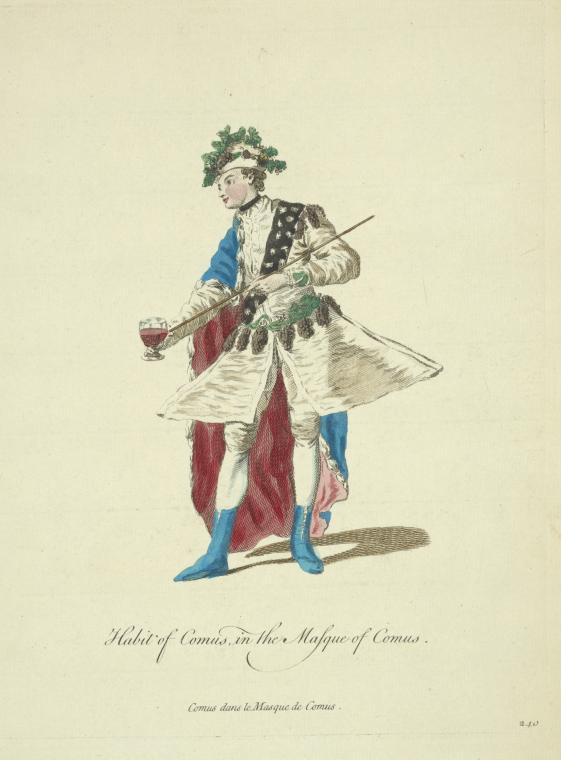Comus Costume NYPL