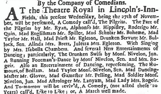 LIF 27 Nov 1723 Daily Courant (2)