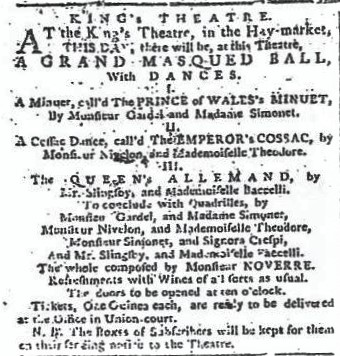 Morning Chronicle 24 Jan 1782